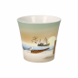 Preview: Goebel Scandic Home Sunset Mood Tasse Teetasse Kaffeetasse Strand Strandkorb Meer