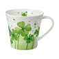 Preview: Goebel Fiore Happiness Kaffee Tee Tasse Trinkbecher Porzellantasse NEUHEIT 2024 Kleeblatt Glück Geschenkidee