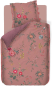 Preview: PIP STUDIO Fleur Grandeur Pink Bettwäsche 135x200cm Kopfkissen und Bettbezug