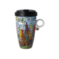 Preview: Goebel My New York City Day Tasse Trinkbecher NEUHEIT 2021 James Rizzi Mug To Go mit Deckel Teetasse Kaffeetasse Porzellan Künstlerbecher