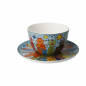 Preview: Goebel My New York City Day James Rizzi Pop Art Kunst NEUHEIT 2024 Tasse mit Untere Milchkaffeetasse Jumbotasse