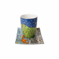 Preview: Goebel - All Roads Lead to Bremen - James Rizzi Pop Art Kunst NEUHEIT 2024 Tasse mit Untere Porzellan Künstlertasse
