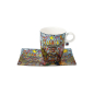 Preview: Goebel Remenber those Cool Coal Days Rizzi Pop Art Kunst NEUHEIT 2024 Tasse mit Untere Porzellantasse Künstlertasse