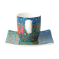 Preview: Goebel Espressotasse James Rizzi - Family of Fish - Porzellan Tasse NEUHEIT 2026