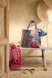 Preview: PIP Bombay Beachbag Dark Blue 60x40 cm Strandtasche Shopper