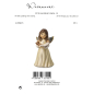 Preview: Goebel Engel Kuschelzeit mit Swarovski® Stern champagner NEUHEIT 2019 Goebelengel mit Teddy und Buch