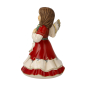 Preview: Goebel Schutzengel Herzensfroh Jahresfarbe 2026 "Christmas Mistletoe" Porzellan Engel