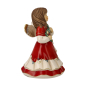 Preview: Goebel Schutzengel Herzensfroh Jahresfarbe 2026 "Christmas Mistletoe" Porzellan Engel