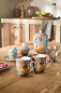 Preview: Pip Studio Set/2 Mugs Large Blooming Tales Fantasy Khaki Kaffeebecher Tee Kaffee Tasse 365 ml Porzellan