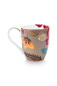 Preview: Pip Studio 2er Set Mugs XL Blooming Tales Fantasy Khaki Kaffeetasse Tee Kaffee Tasse Becher Porzellan 450 ml