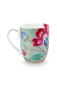 Preview: Pip Studio Set/2 Mugs Small Blooming Tales Fantasy Blue Kaffeebecher Tee Kaffee Tasse Porzellan