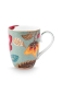 Preview: Pip Studio Set/2 Mugs Large Blooming Tales Fantasy Blue Kaffeebecher Tee Kaffee Tasse 365 ml Porzellan