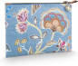 Preview: PIP Studio Kosmetiktasche Kosmetikbeutel Charly Cosmetic Flat Pouch Medium Matata Blue 24x1x15.5cm