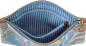 Preview: PIP Studio Kosmetiktasche Kosmetikbeutel Charly Cosmetic Flat Pouch Medium Matata Blue 24x1x15.5cm