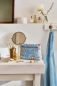Preview: PIP Studio Kosmetiktasche Set Caryn Cosmetic Bags Combi Matata Blue 26x18x7.5cm/22x13x1cm