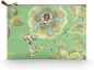 Preview: PIP Studio Kosmetiktasche Kosmetikbeutel Charly Cosmetic Flat Pouch Medium Matata Green 24x1x15.5cm