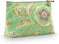 Preview: PIP Studio Kosmetiktasche Set Caryn Cosmetic Bags Combi Matata Green 26x18x7.5cm/22x13x1cm