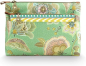 Preview: PIP Studio Kosmetiktasche Set Caryn Cosmetic Bags Combi Matata Green 26x18x7.5cm/22x13x1cm