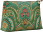 Preview: PIP Studio Kosmetiktasche Set Caryn Cosmetic Bags Combi Jabali Green 26x18x7.5cm/22x13x1cm