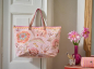 Preview: PIP Tilda Tote Bag Large Hakuna Orange 66x20x44cm Tasche Umhängetasche Badetasche Einkaufstasche