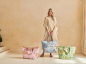 Preview: PIP Tilda Tote Bag Large Hakuna Green 66x20x44cm Tasche Umhängetasche Badetasche Einkaufstasche