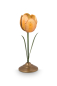 Preview: PIP STUDIO Tulip Candle Holders Metal Yellow 2er Set Tulpen Kerzenständer Metall gelb