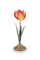 Preview: PIP STUDIO Tulip Candle Holders Metal Yellow 2er Set Tulpen Kerzenständer Metall gelb