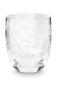 Preview: Pip Studio Set/2 Water Glasses Flower White 280ml in dekorativer Geschenkverpackung