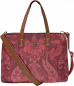 Preview: PIP Studio Shopper Small Kyoto Festival Dark Pink 33/39x22x10cm Damentasche Handtasche Damen ANGEBOT