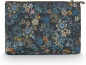 Preview: PIP Studio Kosmetiktasche Set Kombi Cosmetic Bag Combi Tutti i Fiori Blue 26x18x7.5cm/22x13x1cm ANGEBOT