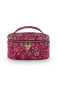 Preview: PIP Studio Kosmetiktasche Cleo Beauty Case Quilted daisy Dreams Red Kulturtasche Sommerkollektion 2025