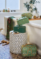Preview: PIP Studio Kosmetiktasche Casey Beauty Case Jabali Green 27x10x19cm