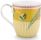 Preview: Pip Studio 2er Set Mug Small La Majorelle Yellow Gelb Tee Kaffee Tasse 145 ml Porzellantasse in dekorativer Verpackung