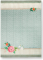 Preview: PIP Studio Tea Towel Blushing Birds Blue 50x70cm Geschirrhandtuch Küchentuch Vögel