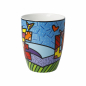 Preview: Goebel Love Künstlerbecher Romero Britto Künstlerbecher Tasse Porzellantasse