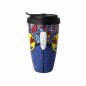 Preview: Goebel I love you Tasse Trinkbecher NEUHEIT 2021 emoji® BY BRITTO®! Mug To Go mit Deckel Teetasse Kaffeetasse Porzellan Künstlerbecher