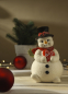 Preview: Goebel Schneemann - Glücksherz - NEUHEIT 2026 Weihnachten limitierte Edition Porzellanfigur