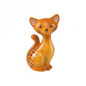 Preview: Goebel Mini Kitty orange aus dem Display Mini Kitties ANGEBOT Katze Porzellankatze
