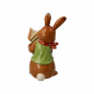 Preview: Goebel Figur Hasenschule - Hoppla ! - Ostern Hasejunge mit Büchern