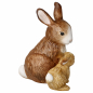 Preview: Goebel Jahreshase 2024 limitiert Hasenpaar mit Magnolie NEUHEIT Ostern Hase