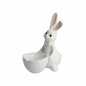 Preview: Goebel Figur Hase mit Schale Snow White  Sweet Boy NEUHEIT 2024