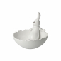 Preview: Goebel Hase Snow White " Sweets for my Sweet "  Hasenjunge in Schale Ostern NEUHEIT 2024