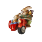 Preview: Goebel Figur Hasen - Spritztour- Ostern Hasen mit Motorrad und Beiwagen NEUHEIT 2025 LIMITIERTE EDITION