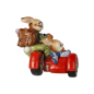 Preview: Goebel Figur Hasen - Spritztour- Ostern Hasen mit Motorrad und Beiwagen NEUHEIT 2025 LIMITIERTE EDITION