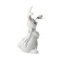 Preview: Goebel Snow White Lovely Snow Bells Hase mit Schneeglöckchen NEUHEIT 2025
