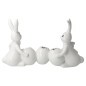 Preview: Goebel  Hasen mit Vase Snow White - Spring Feelings NEUHEIT 2025
