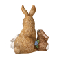 Preview: Goebel Jahreshase 2026 limitierte Edition Hasen mit Vergissmeinnicht Ostern Porzellanhasen