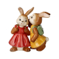 Preview: Goebel Figur Das Geiheimnis - Hasenschule - Hasenmächen Paar - NEUHEIT 2026 Ostern Porzellanhase