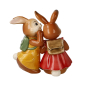 Preview: Goebel Figur Das Geiheimnis - Hasenschule - Hasenmächen Paar - NEUHEIT 2026 Ostern Porzellanhase