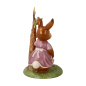 Preview: Goebel Figur Hasen - Unser kleines Osterkunstwerk - Ostern Hasen am Osterbaum mit Hasenmädchen LIMITIERTE EDITION